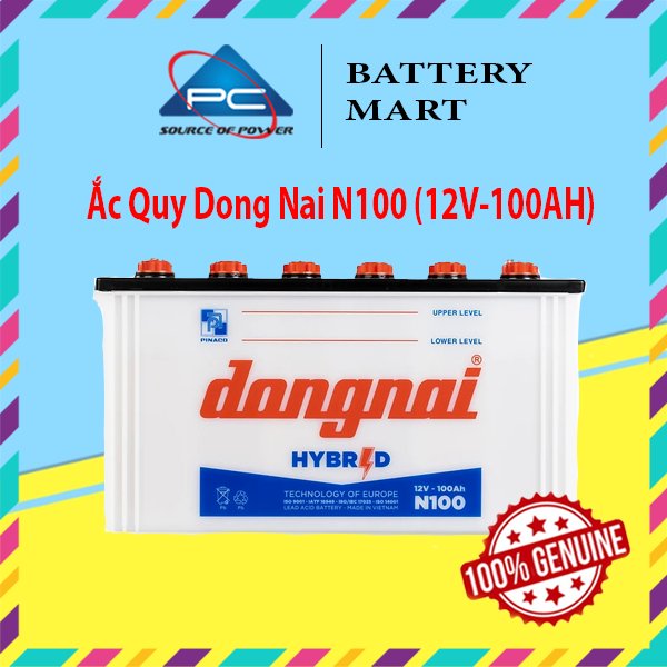 Bình Ắc Quy 12V-120AH, Ắc Quy Dong Nai N120