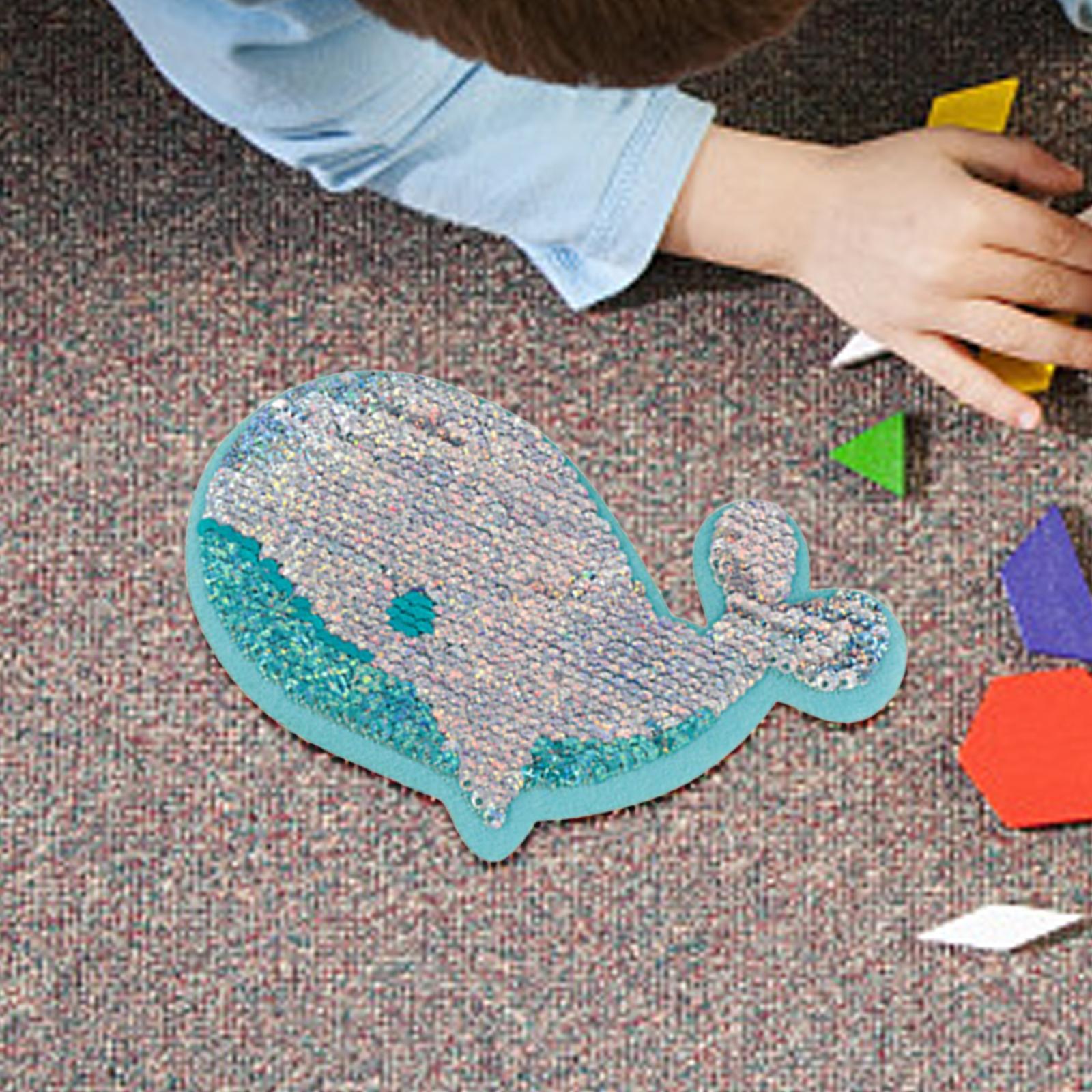 Montessori Busy Board Sequin DIY Accessories for Boys and Girls Children