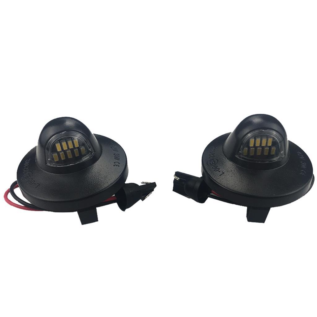 Car Led Rear  Number Plate Light for  1990-1999,