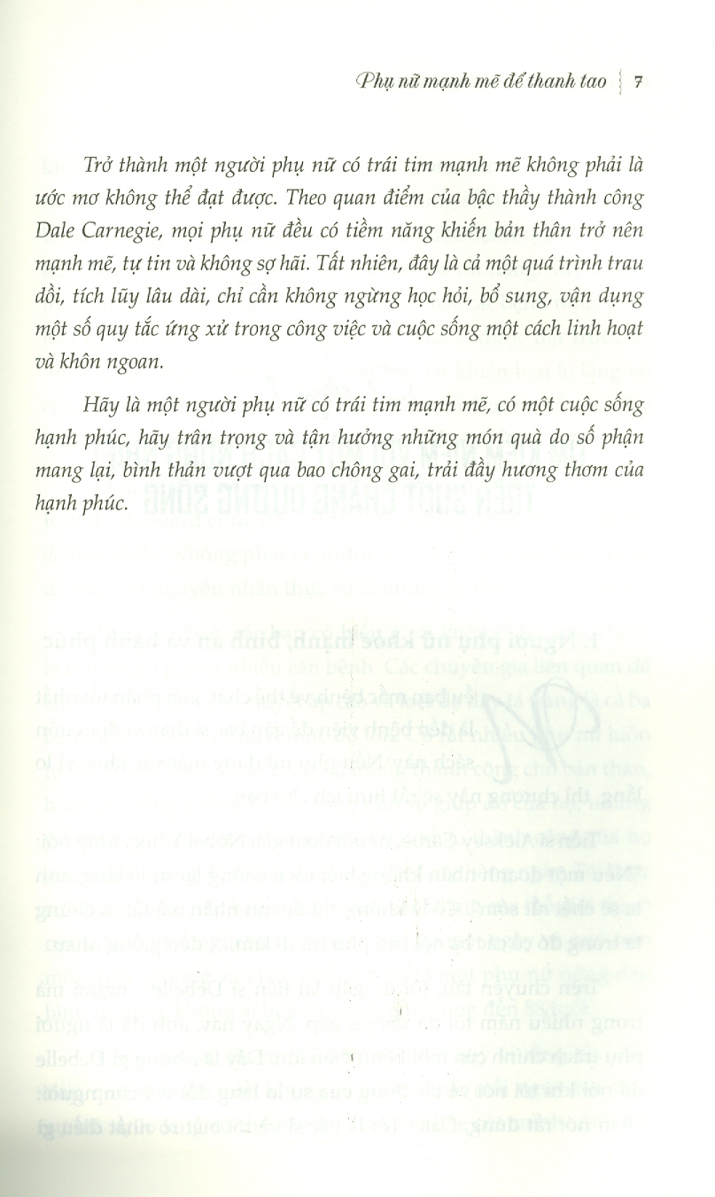 BÁCH KHOA THƯ DÀNH CHO PHỤ NỮ - Phụ Nữ Mạnh Mẽ Để Thanh Tao – Thanh Hương biên soạn – Liên Việt Books – NXB Văn Học