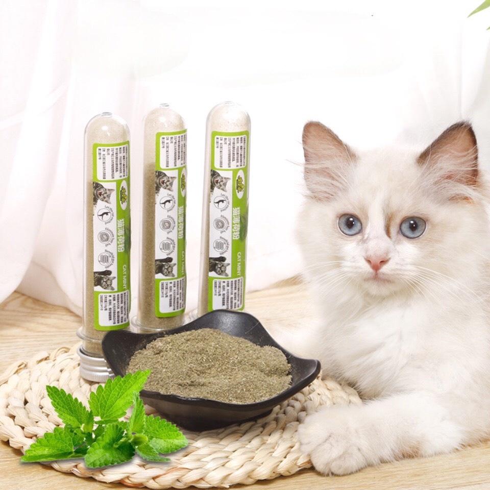 Cỏ Bạc Hà Cat Mint Cho Mèo Ống 5g, Cỏ Thơm Cho Mèo