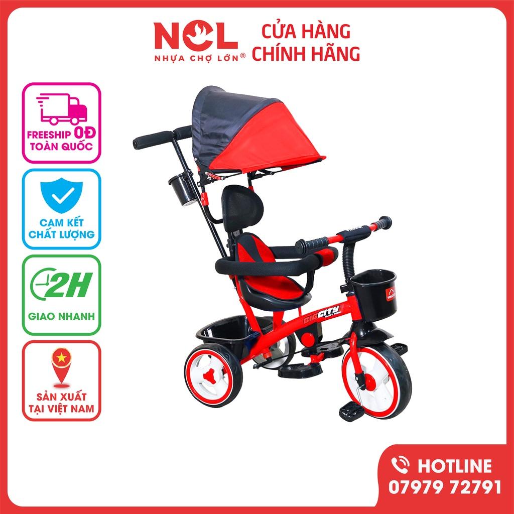 Xe 3 Bánh Trẻ Em Nhựa Chợ Lớn L11 Big City (Có mái che) - M1853-X3B