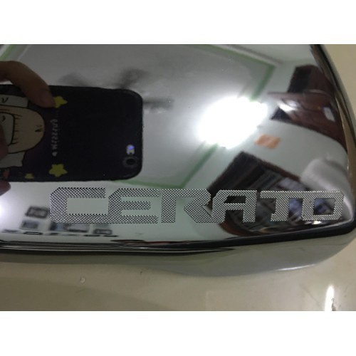 Ốp Gáo Gương Xe Kia Cerato 2016-2018, dùng chung KIA K3, mạ crom cao cấp