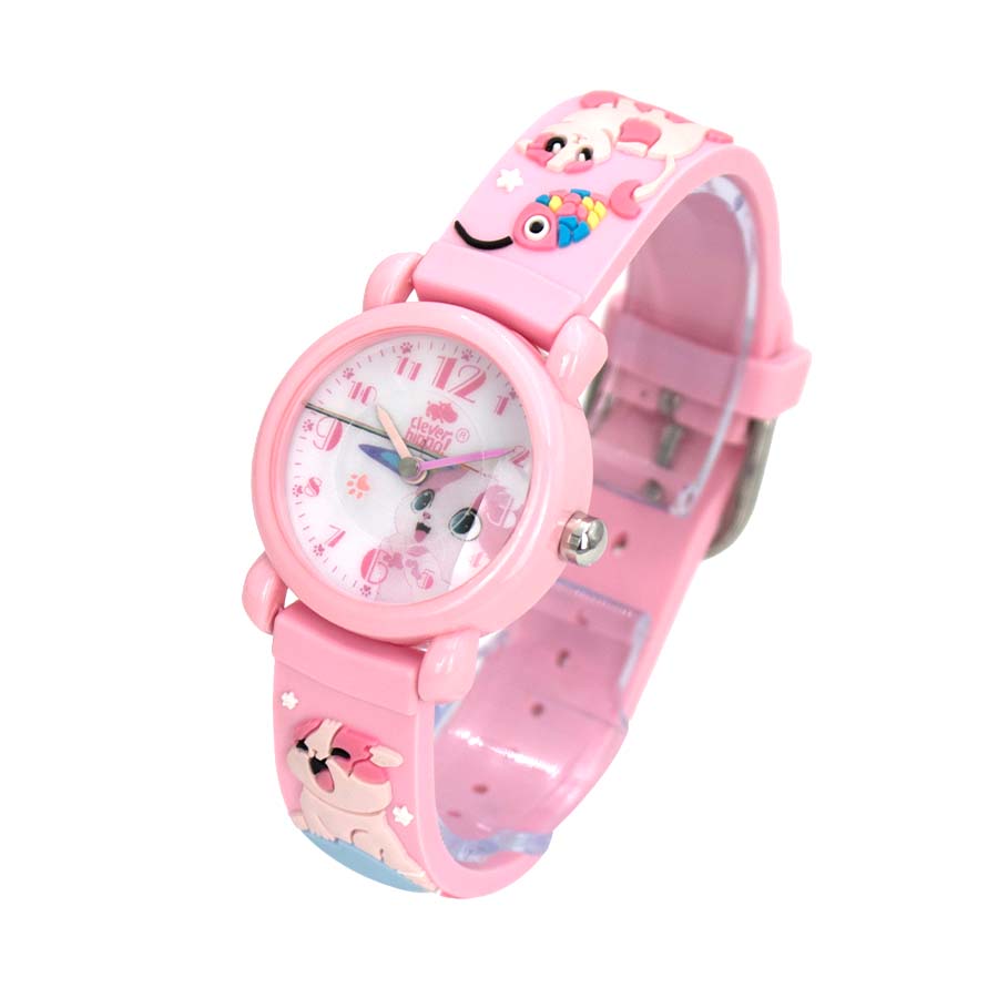 Đồng Hồ Trẻ Em Clever Watch - Kitty Pinky Hồng Clever Hippo WG010/PINK