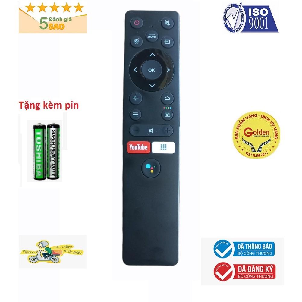 Điều khiển giọng nói cho TV Sharp có nút Youtube/Remote vô tuyến SHARP có chức năng Voice