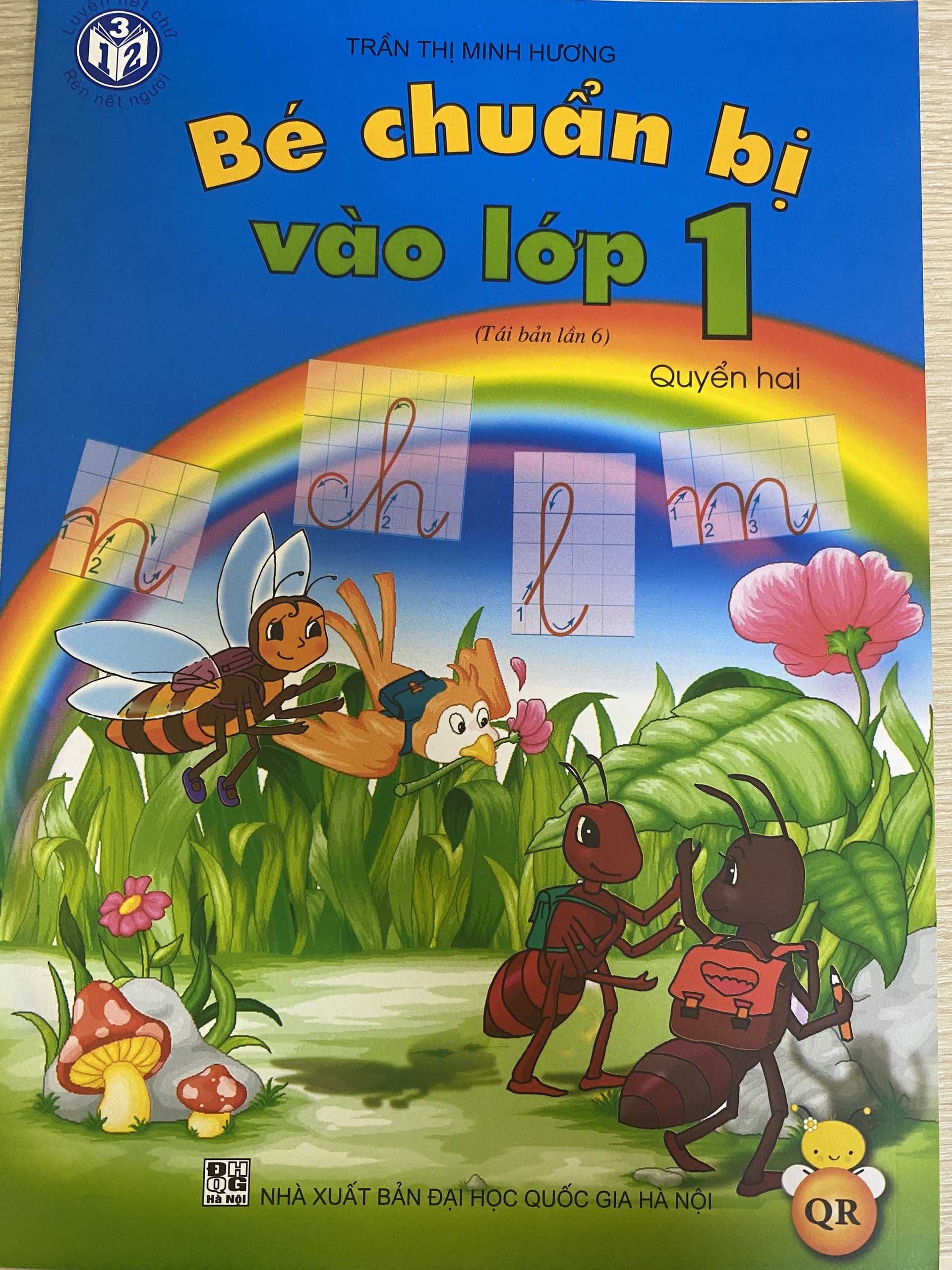 Bộ vở bé chuẩn bị vào lớp 1