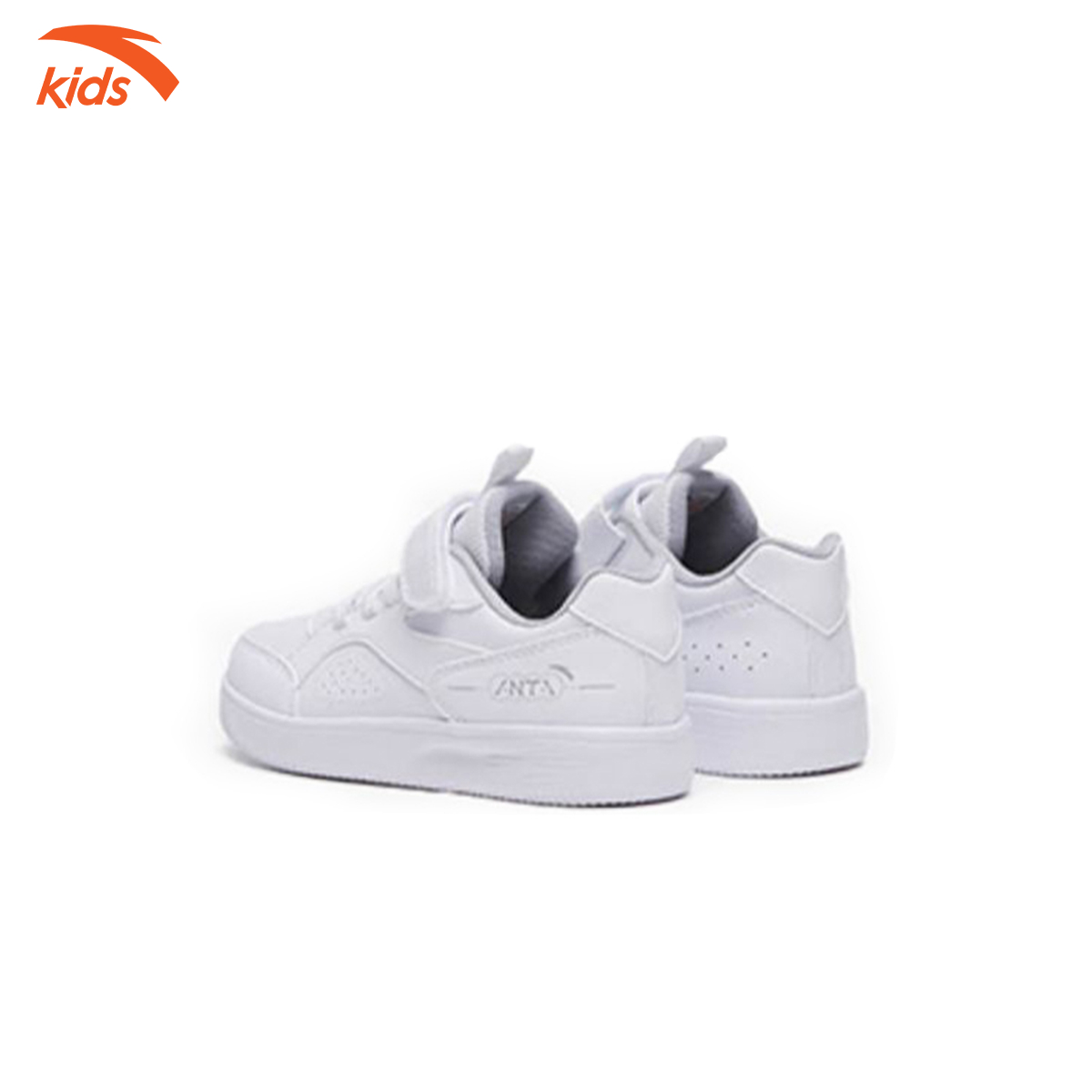 Giày đế bằng bé trai Anta Kids kiểu dáng đường phố năng động, quai dán tiện lợi 332319982S-3