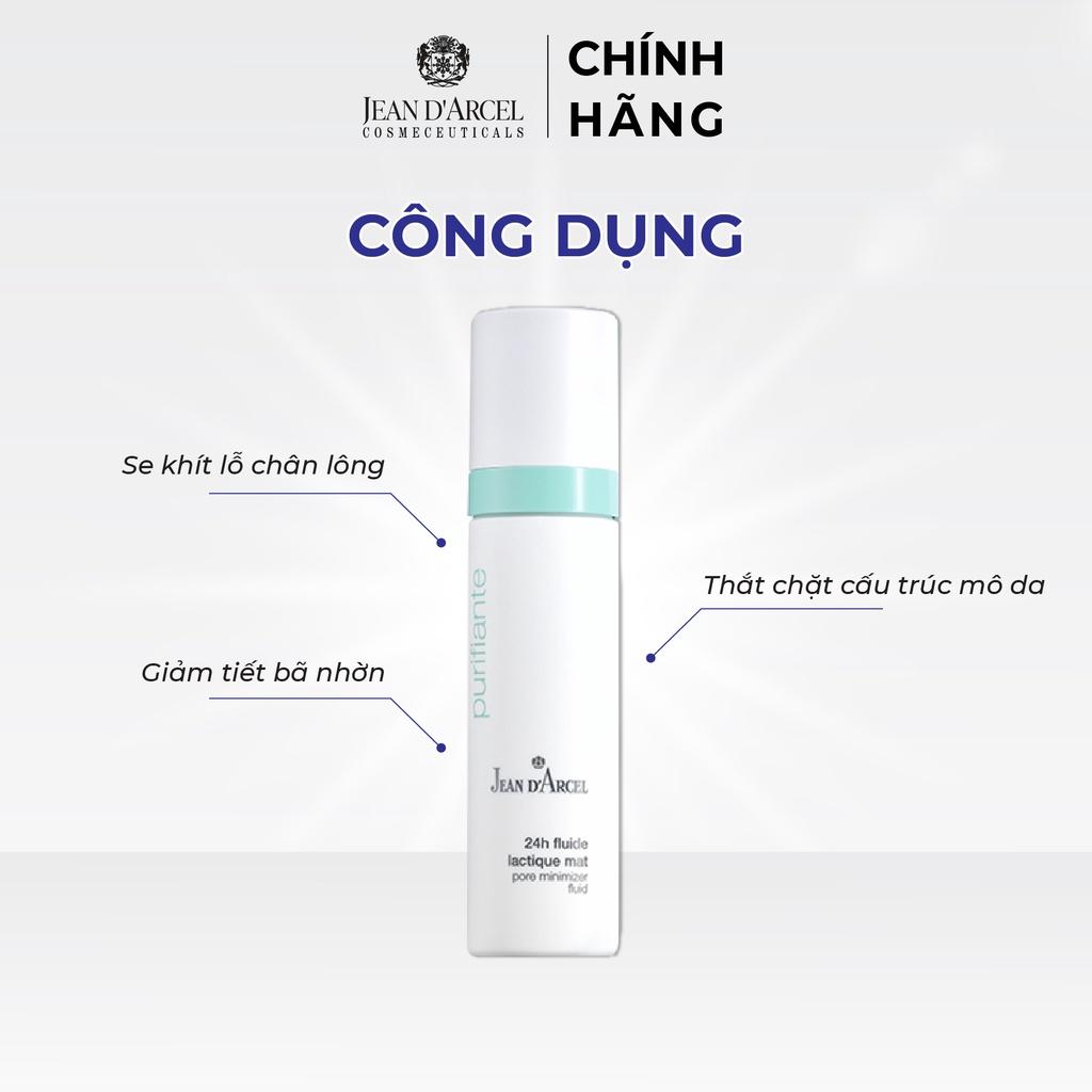 J112 Sữa dưỡng se khít lỗ chân lông  Purifiante - Pore Minimizer Fluid 50ml - Jean d'Arcel