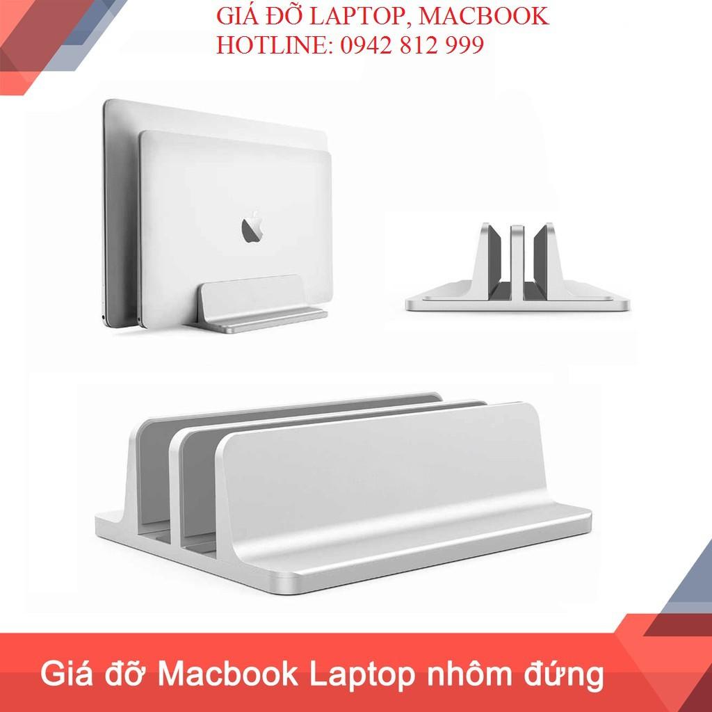 iDock Màu đen ️ Giá đỡ laptop, macbook bằng nhôm dạng đứng cứng cáp, sang trọng