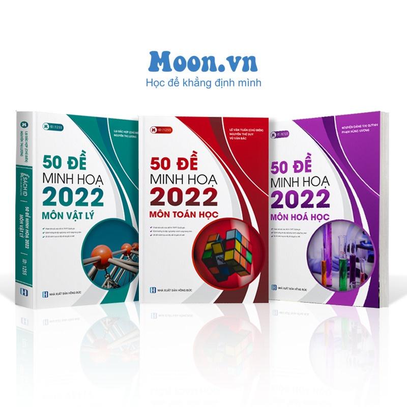 Bộ Đề Trắc Nghiệm 2022 Khối A: 3 Sách Bộ Đề Minh Hoạ Luyện Thi THPT Môn Toán Lý Hoá.