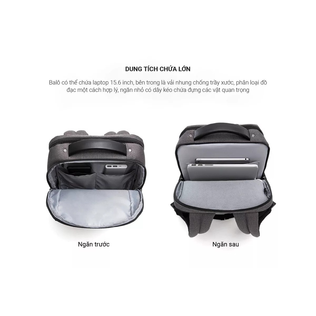 Ba lô &quot;Xiaomi&quot; Commuter Backpack  (Dark Gray) - Hàng Chính Hãng