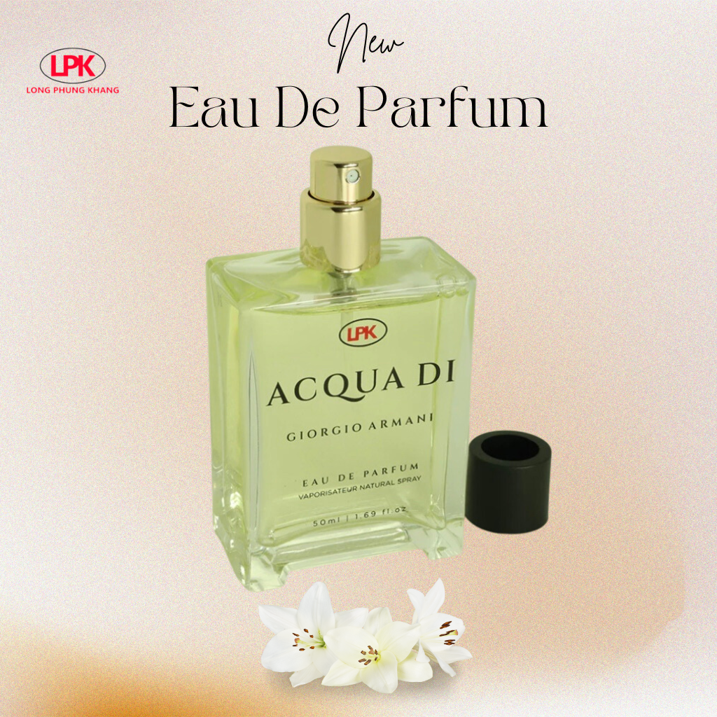 Nước Hoa Nam Cao Cấp AQUA DI 5ml &amp; 50mL LPK Eau De Parfum Chính Hãng