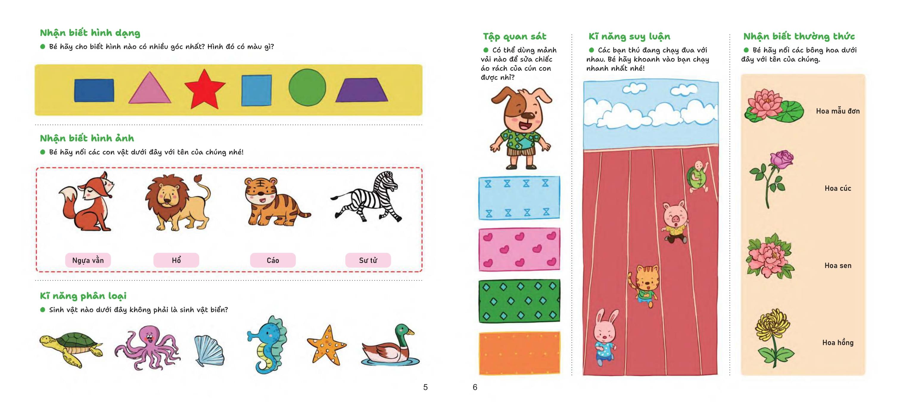 Sách - Giúp Bé Rèn Luyện Tư Duy Qua 1600 Câu Đố - Càng Chơi Càng Thông Minh - 5-6 Tuổi