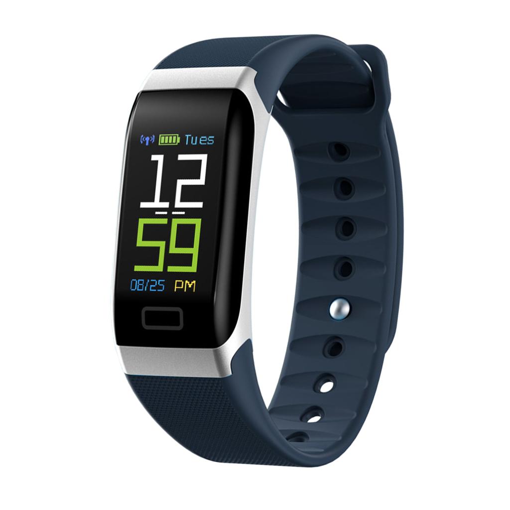 Waterproof Digital  Smart Wristband Bracelet for Phone black