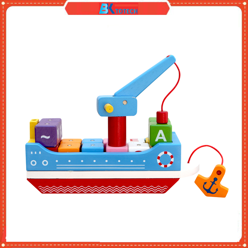 Đồ chơi gỗ Winwintoys - Thuyền Tri Thức