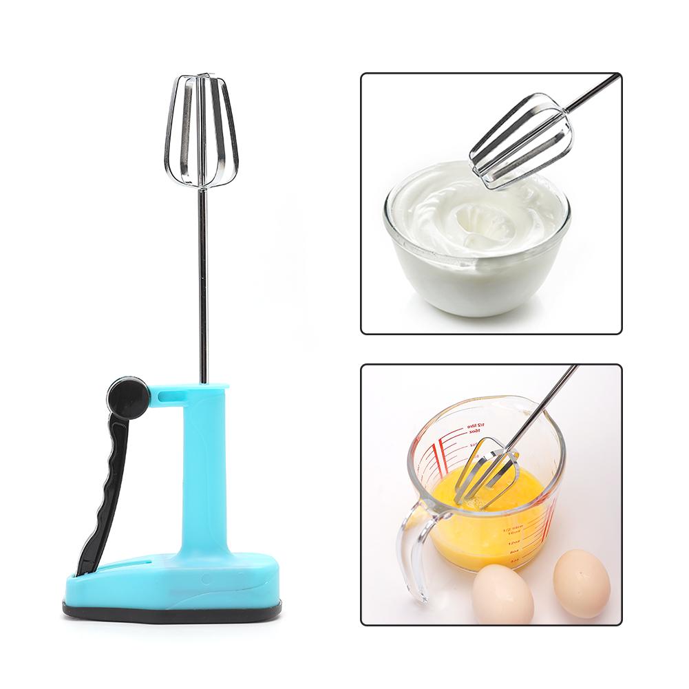 Bán Tự Động Đánh Trứng Cầm Tay Frother Lao Động Tiết Kiệm Chống Trơn Trượt Nhà Bếp Nhỏ Đánh Sữa Phối Nhẹ Trứng Be