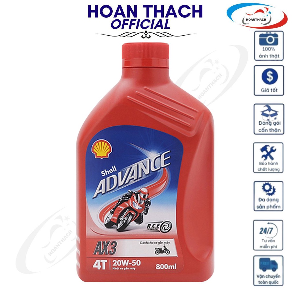 Nhớt Xe Số Advance Ax3 20W50 800Ml SP006931