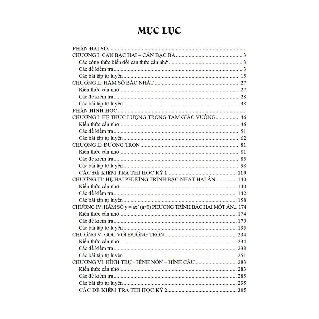 Sách - Bí Quyết Đạt Điểm 10 Kiểm Tra Định Kỳ Toán 9