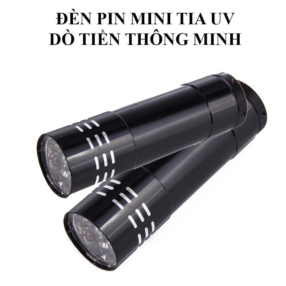 Đèn pin ABG mini bỏ túi tia UV đa chức năng dò vết nứt tặng kèm pin