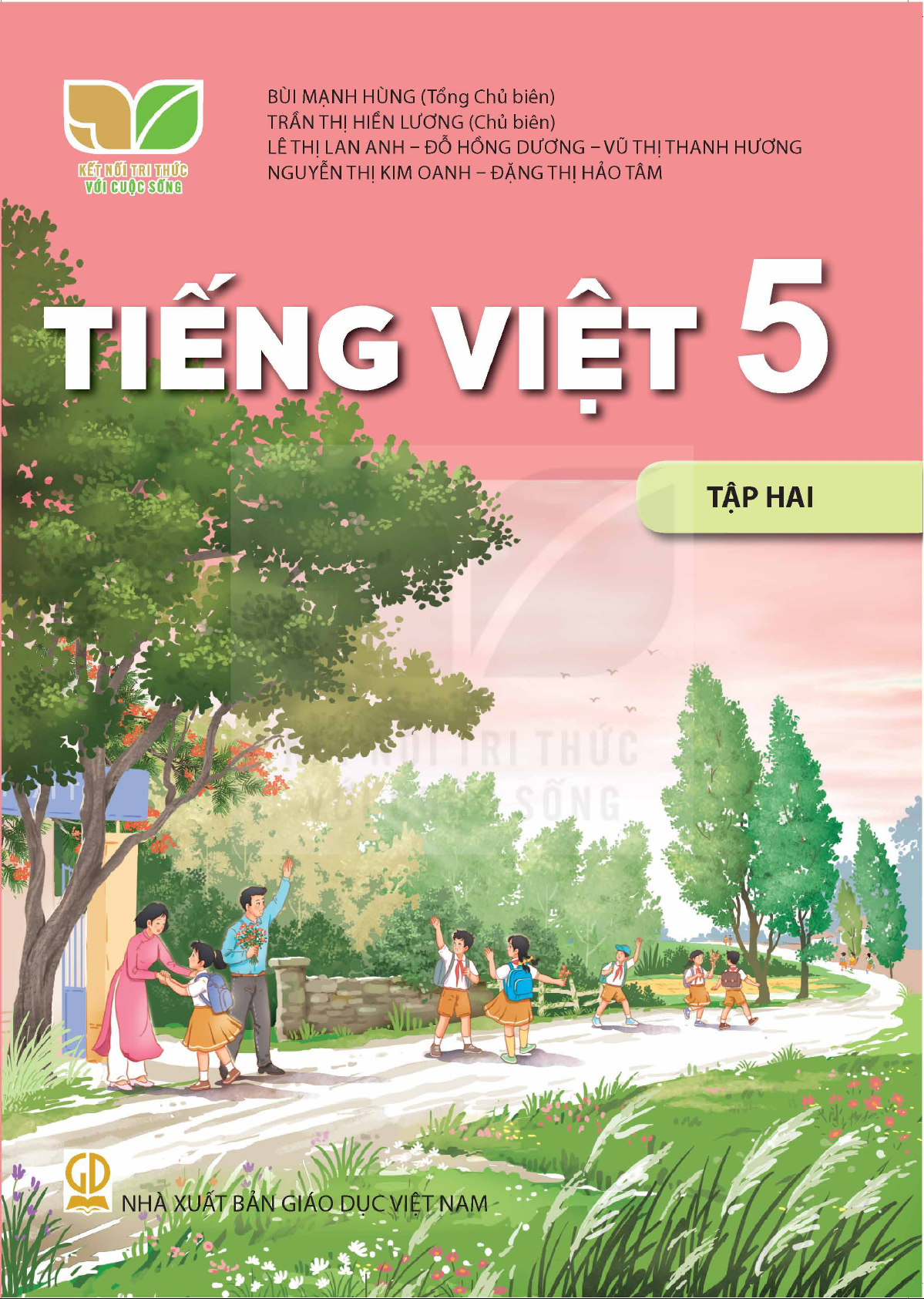 Sách giáo khoa Tiếng Việt 5- Tập hai- Kết Nối Tri Thức Với Cuộc Sống (Kèm bìa nilong bao sách, nhãn tên)