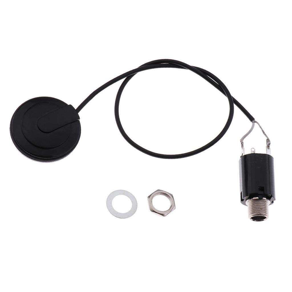 ABS Guitar Pickup Piezo Transducer for Acoustic Guitar Violin Ukulele Banjo