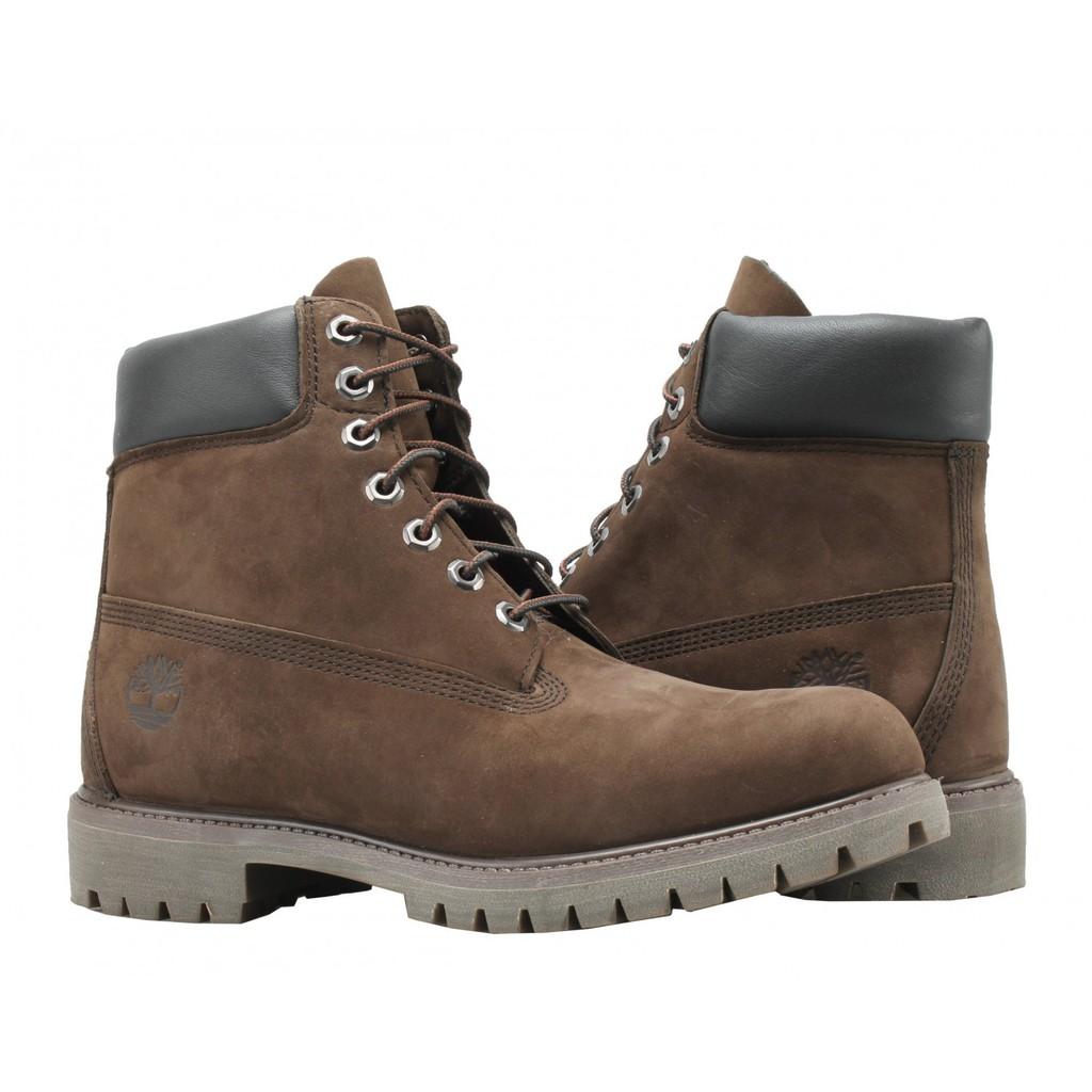 Giày Cổ Cao Nam Cổ Cao Timberland 6-inch Premium Nâu Đậm TB01000122