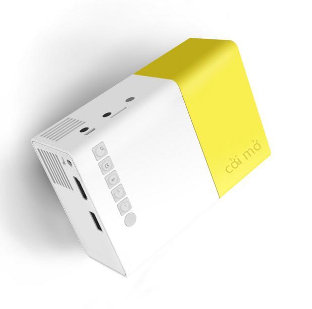 Máy chiếu YG300 mới thuận lợi nhất mini micro yg300 giải trí máy chiếu điện thoại LED di động tại nhà