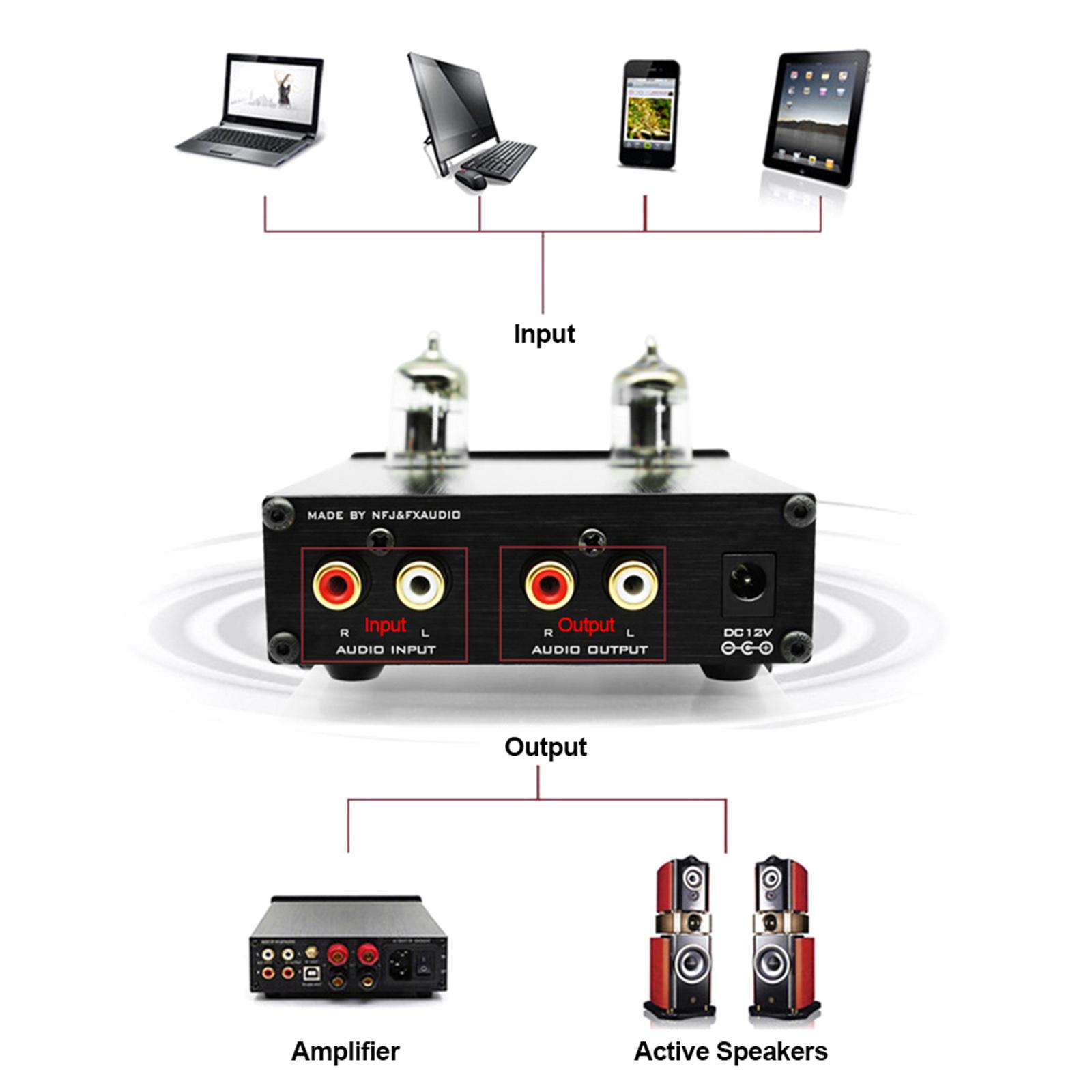 Bộ khuếch đại âm thanh AUDIO TUBE-03 Điều chỉnh RCA Preamp