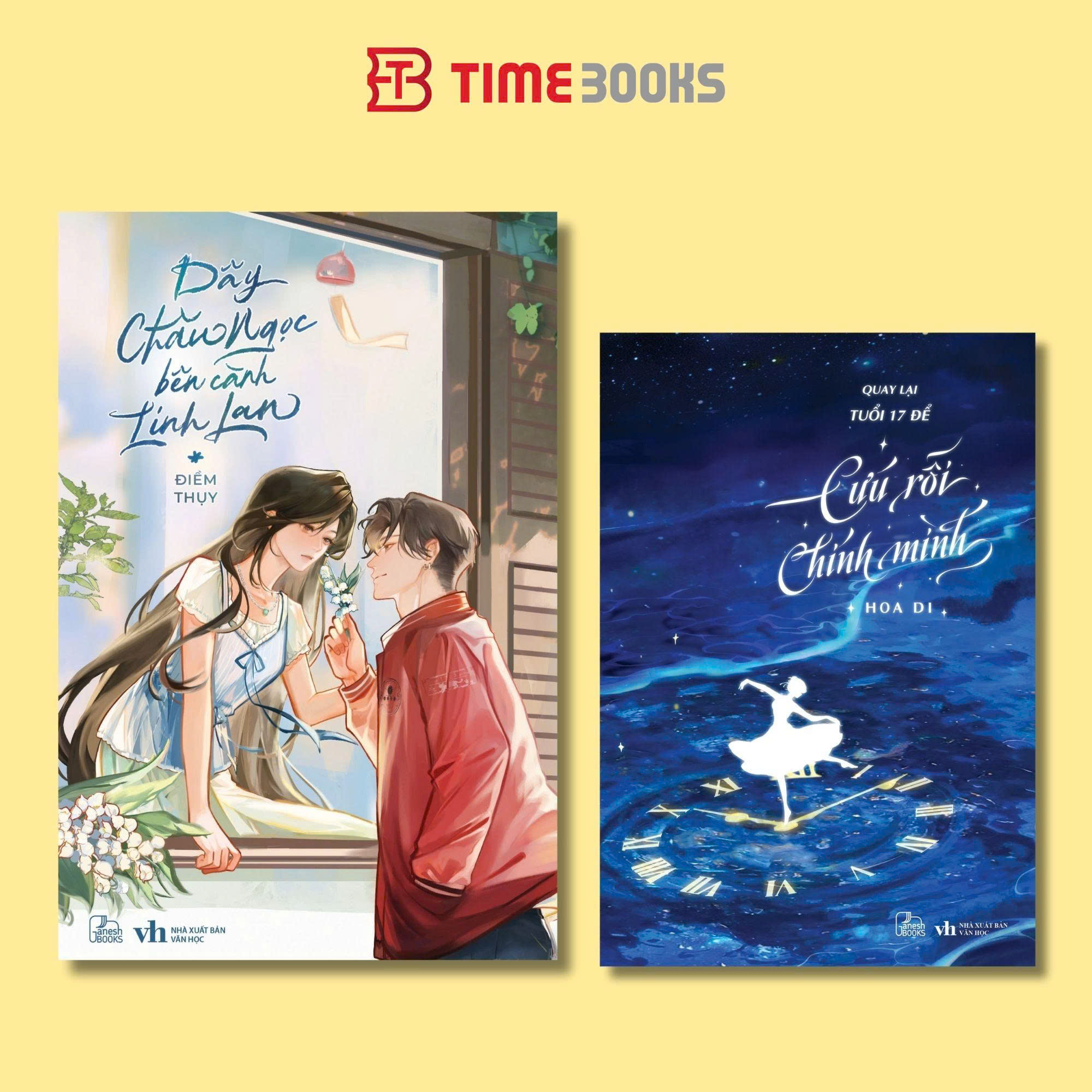 Combo 2 quyển sách Dây Châu Ngọc Bên Cành Linh Lan (trọn bộ) + Quay Lại Tuổi 17 Để Cứu Rỗi Chính Mình (trọn bộ)
