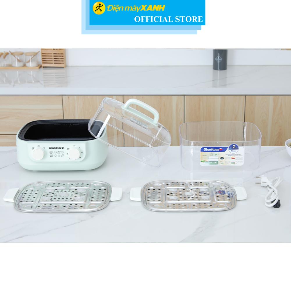 Nồi lẩu hấp đa năng BlueStone MPB-7235 15 lít - Hàng Chính Hãng