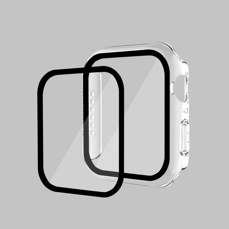 Hình ảnh Ốp Case Kính Cường Lực Curved Glass Dành Cho Apple Watch- Hàng Chính Hãng