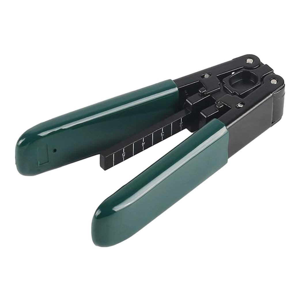 3x Metal Fiber Optic Stripper Tool Kit Wire Stripping Cable Wire Cut Stripper