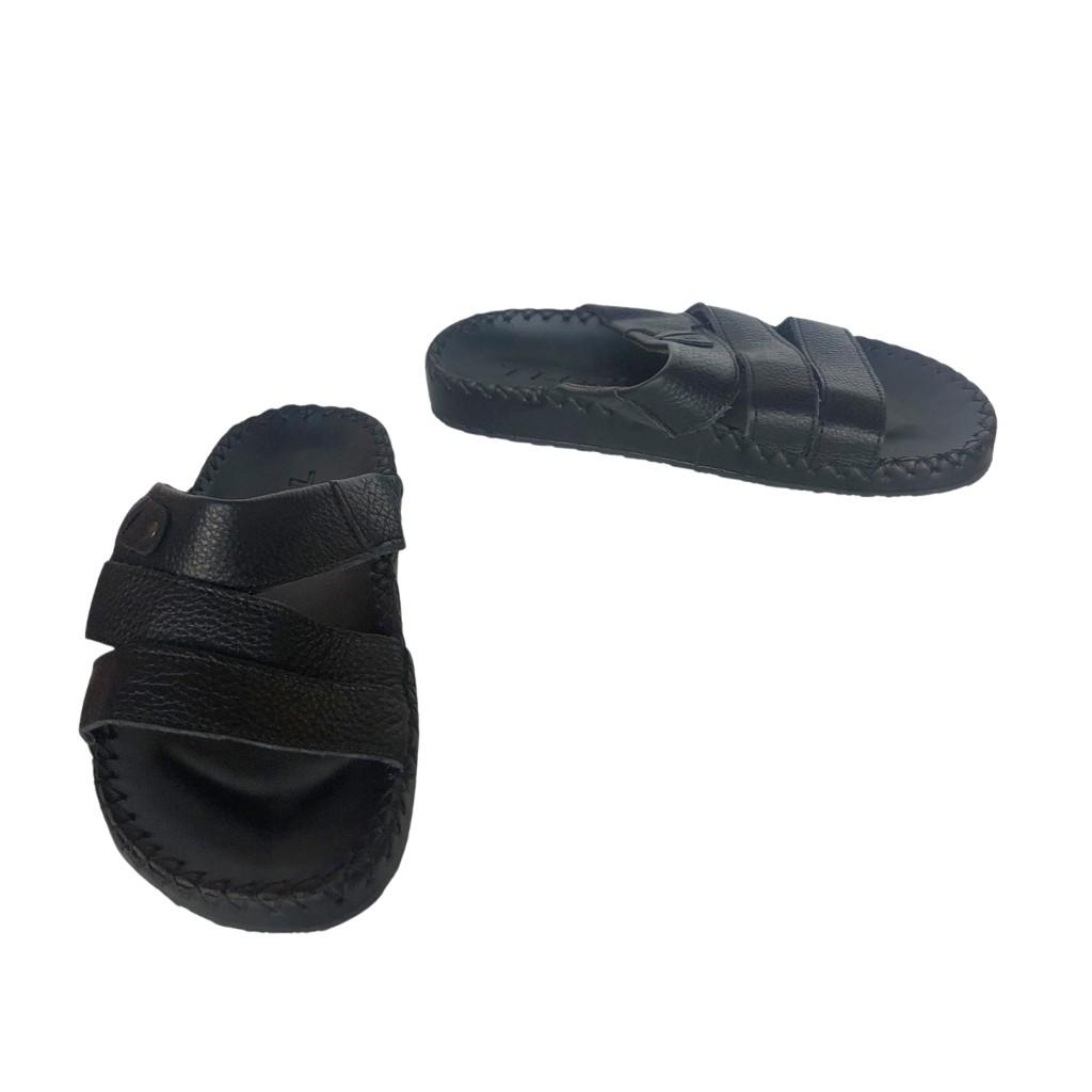 Dép da bò nam nguyên tấm thời trang cao cấp 21563