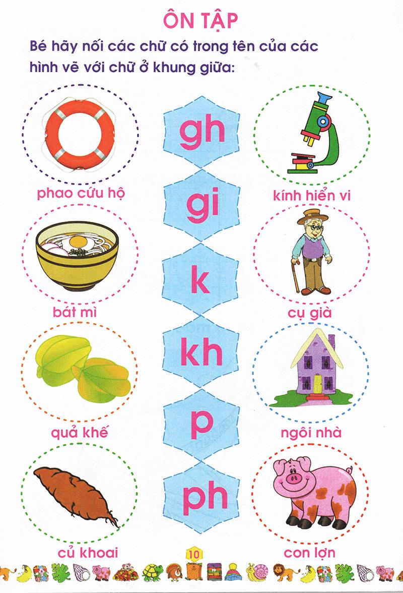 Bé Vào Lớp 1 - Tập Tô Chữ Cái (Quyển 3)