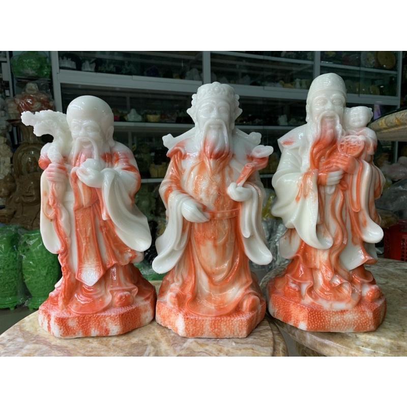 Bộ Tam Đa Đá Đúc - cao 30cm