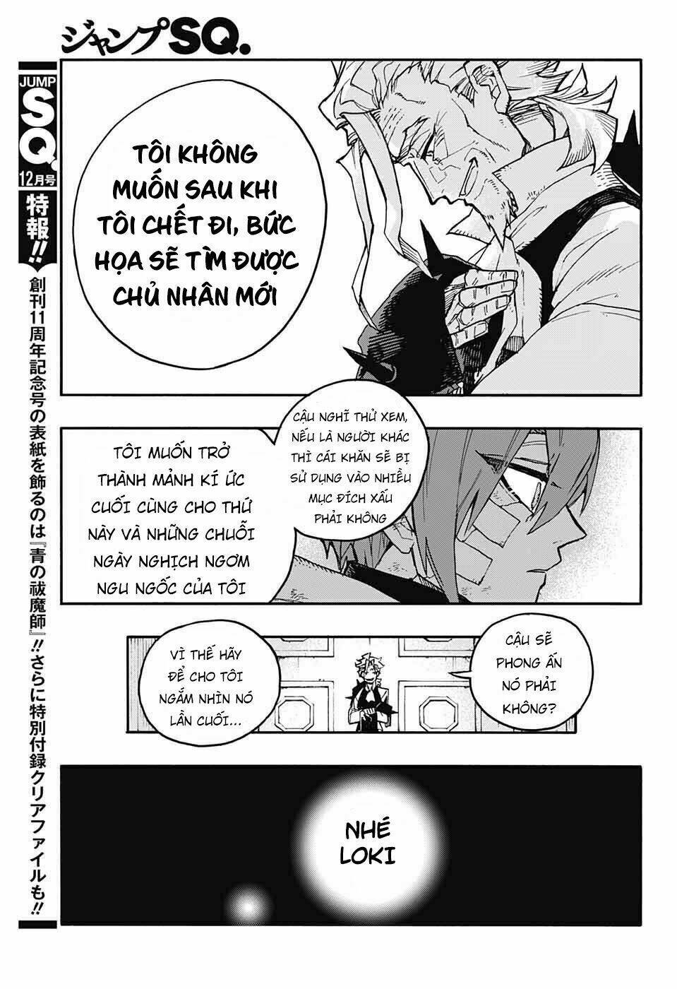 những bức họa quái dị của phù thủy chapter 12 22