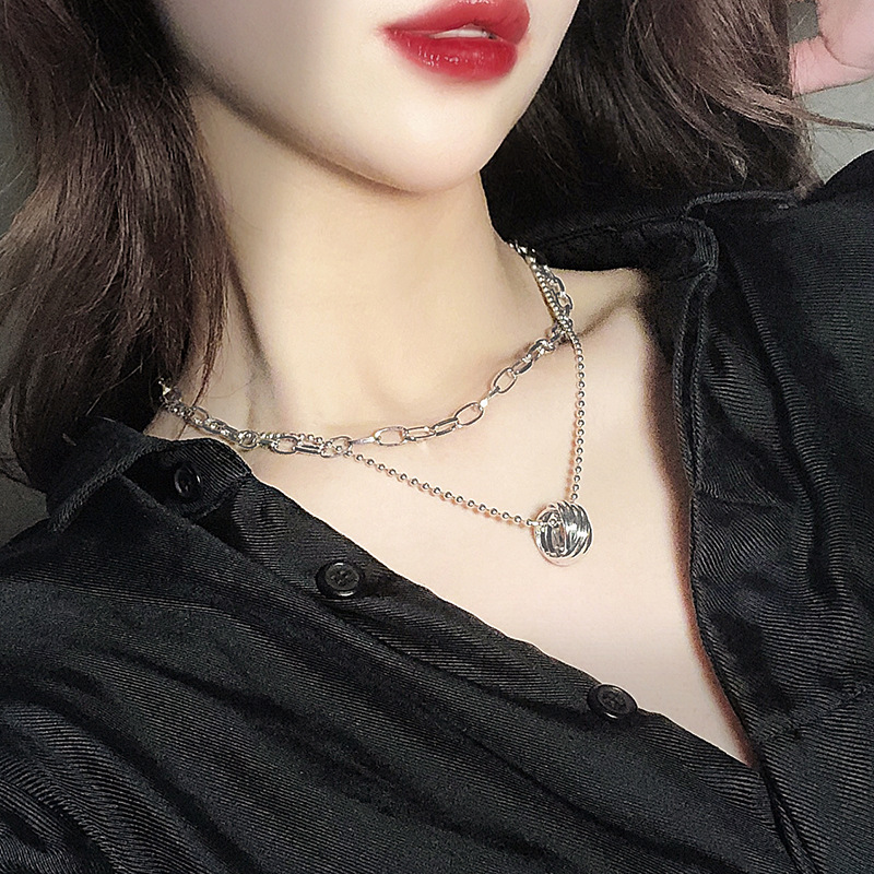 Dây chuyền nữ mix nhẫn