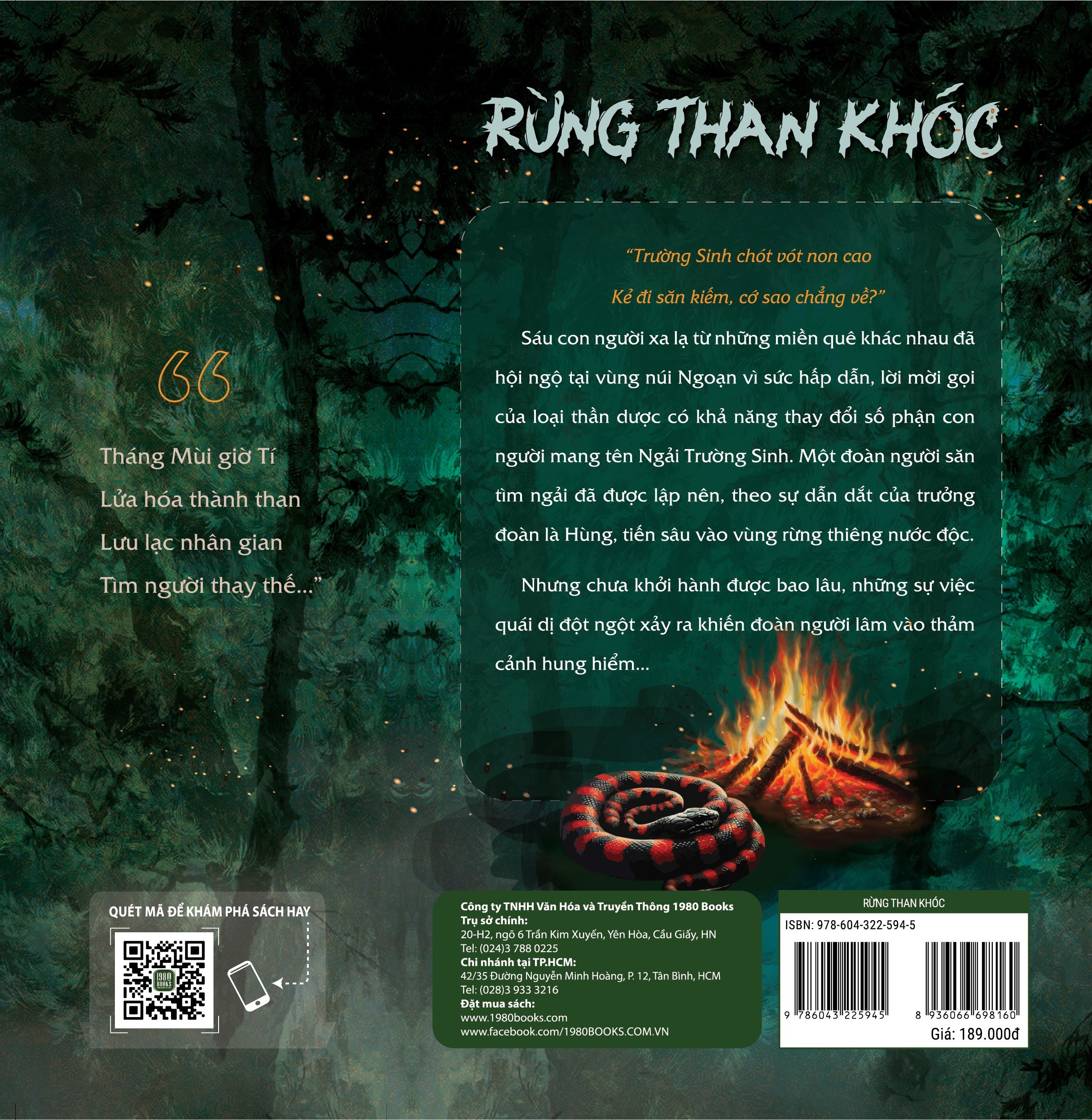 Sách - Rừng Than Khóc - Thục Linh