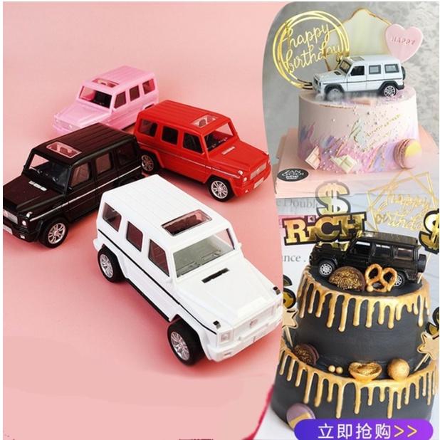 Mô Hình Ô Tô Xe SUV, Trang Trí Bánh Kem, Bánh Sinh Nhật, Trang Trí Tiệc, Sự Kiện