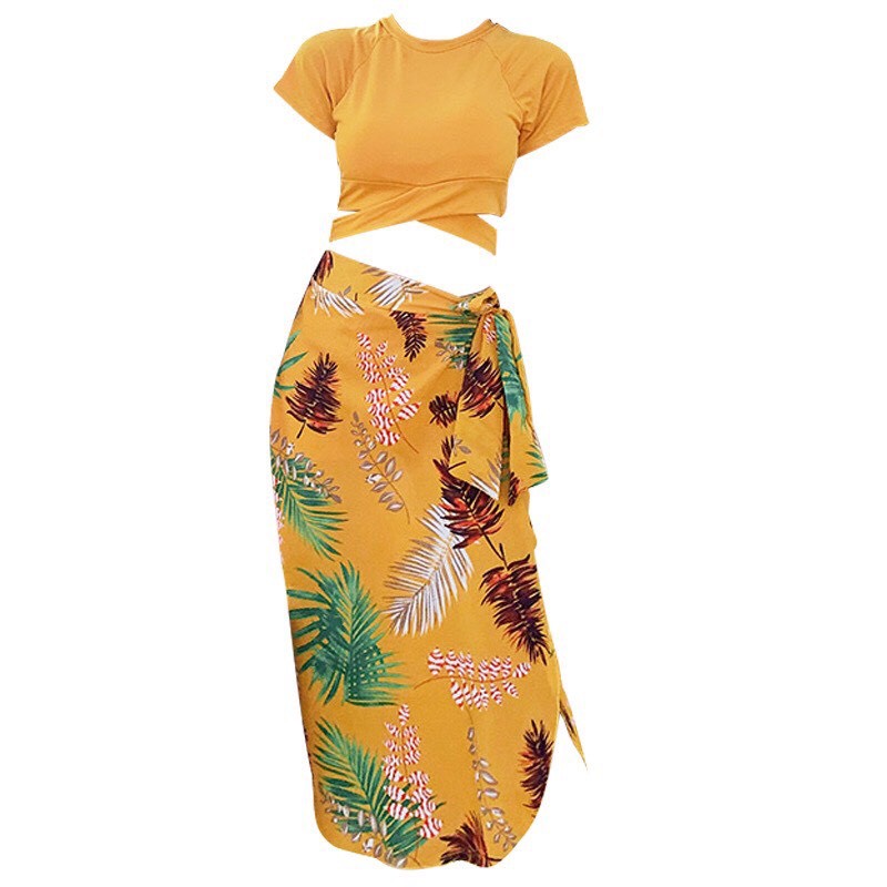 Bộ Bộ bikini 3 mốn quần áo và khăn ngoài đẹp quyến rũ