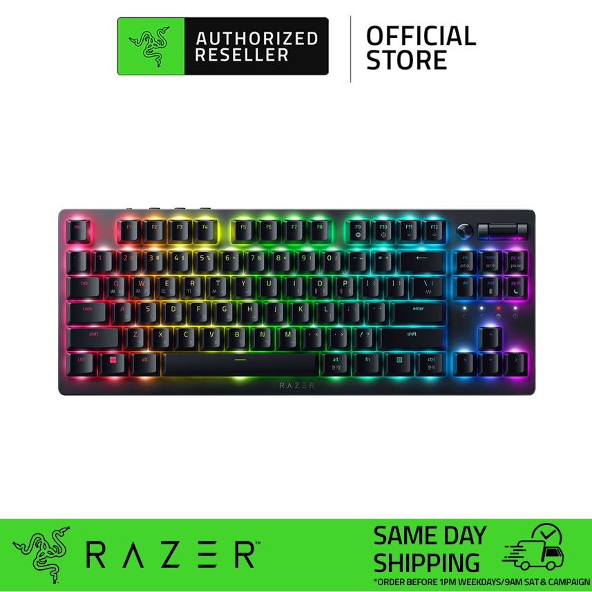 Bàn phím Razer DeathStalker V2 Pro Tenkeyless-Wireless Low Profile Optical Gaming Keyboard (Linear Red Switch) Hàng nhập khẩu