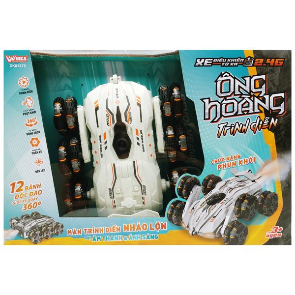 Đồ Chơi Mô Hình Xe Ông Hoàng Trình Diễn Điểu Khiển Từ Xa - Winka DK81273