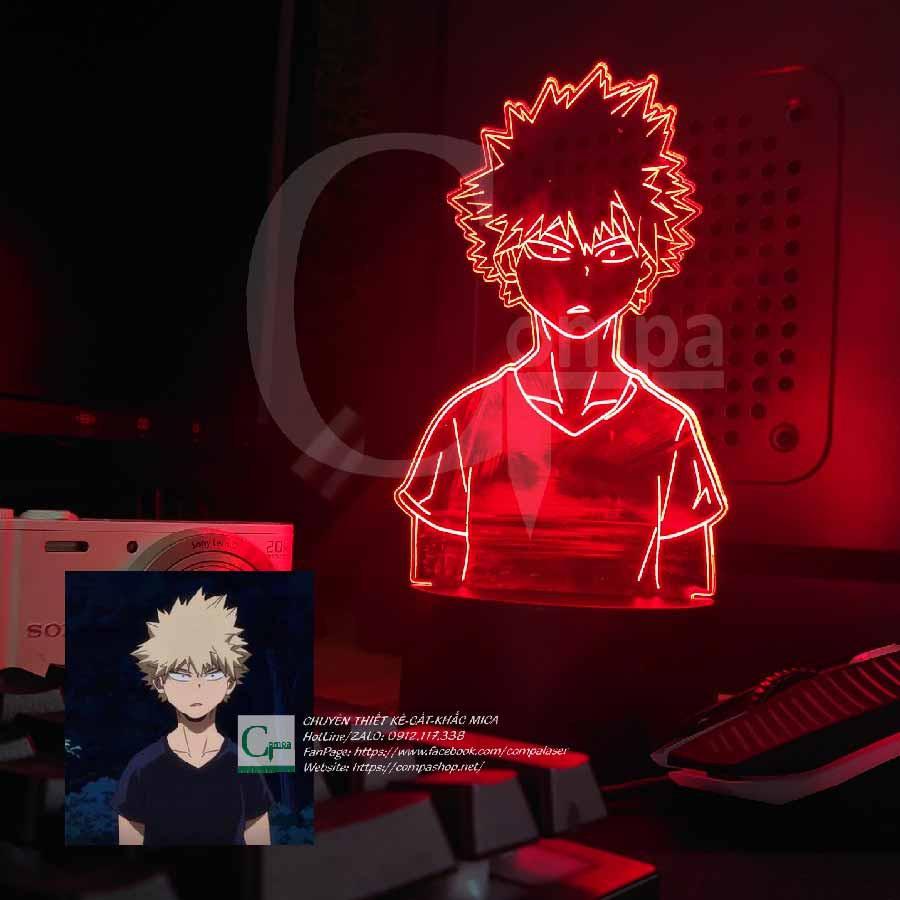 Đèn Ngủ My Hero Academia Bakugo Katsuki Type 05 AMHA0505 16 màu tùy chỉnh COMPASHOP