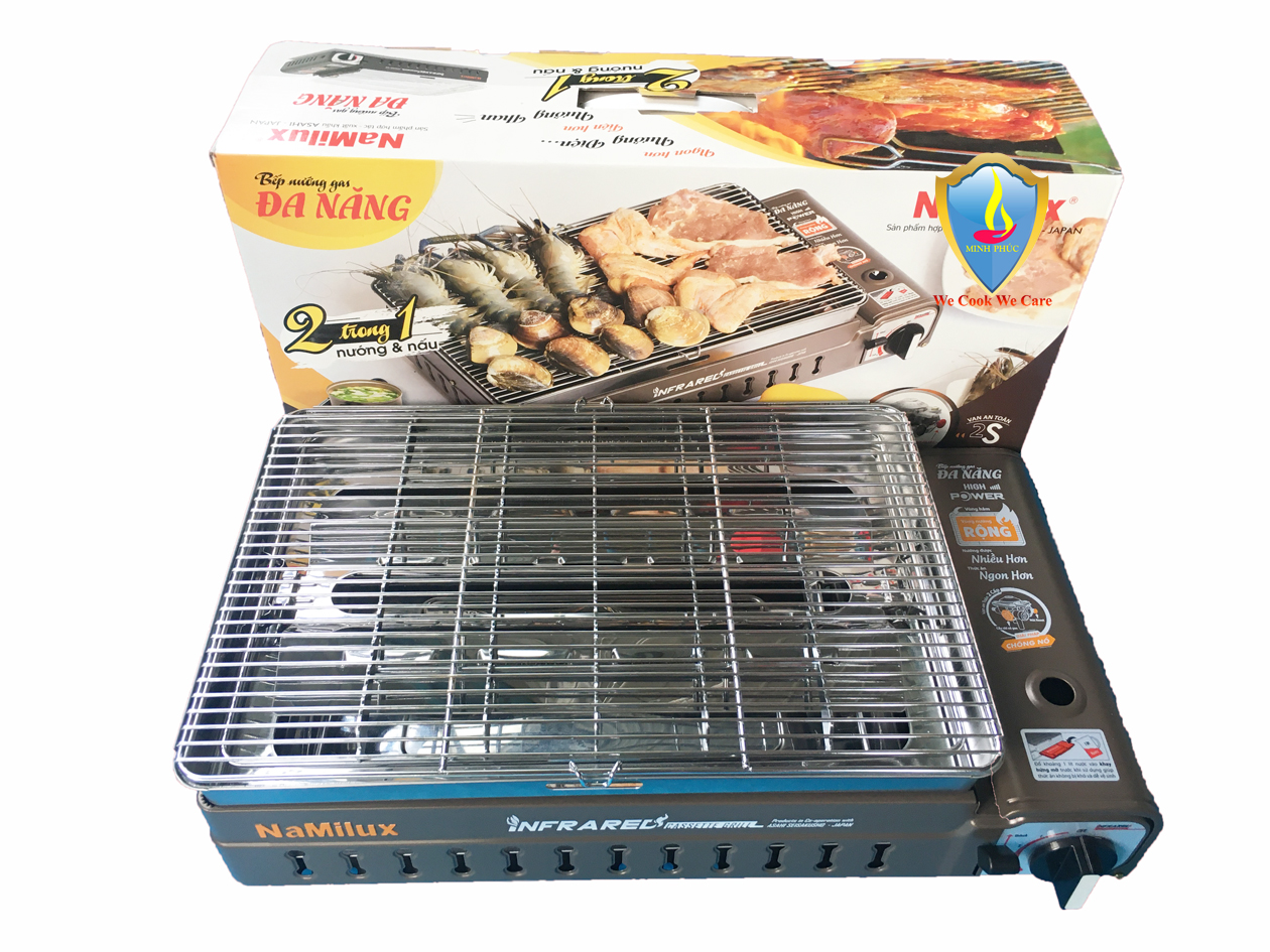 Bếp nướng gas đa năng Namilux GM2120PS - HÀNG CHÍNH HÃNG NAMILUX