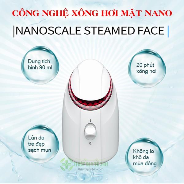 Máy Xông Hơi Da Mặt ION, Nano Cao Cấp, Máy Xông Hơi, Xông Mặt