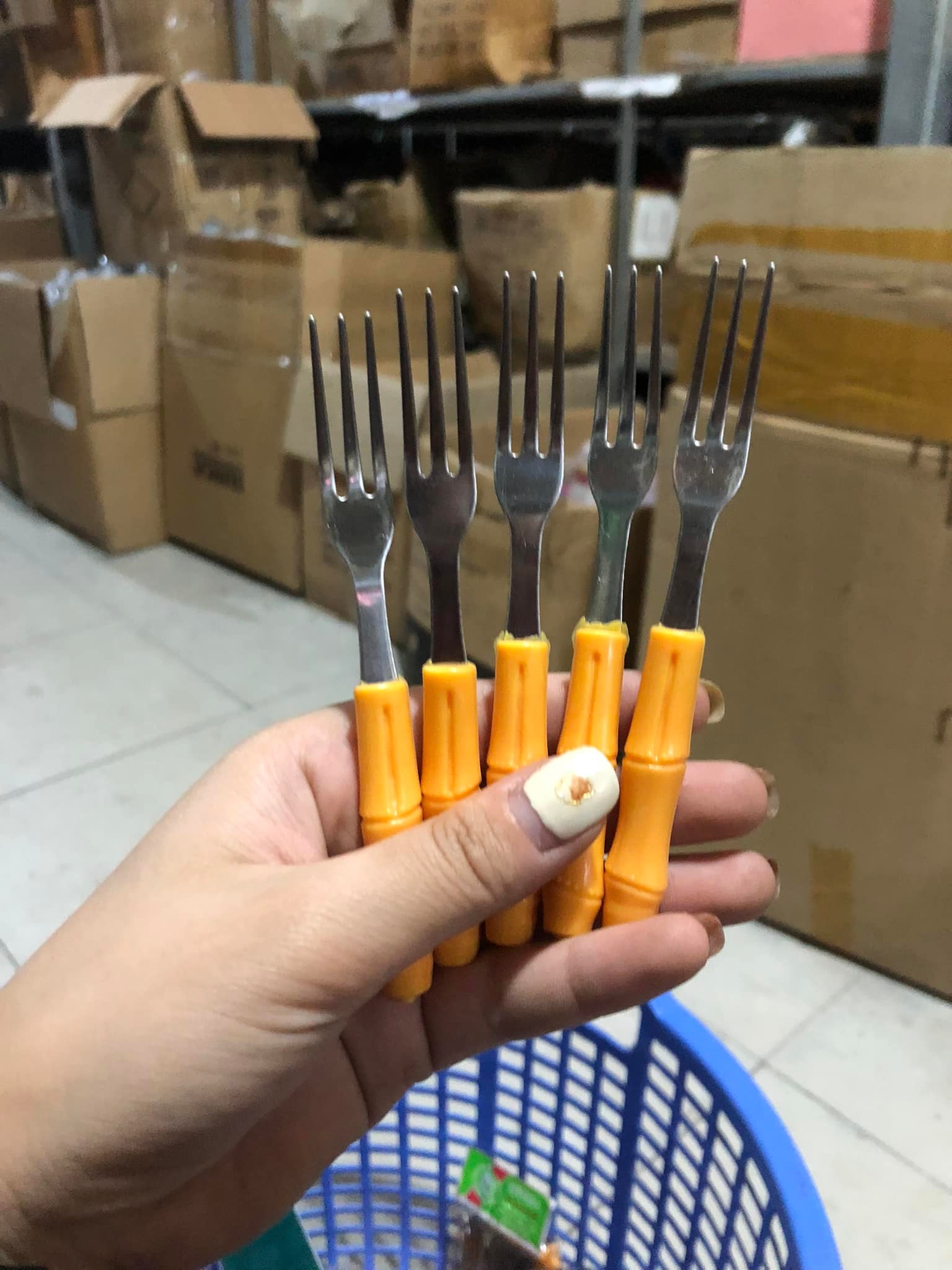 SET 10 DĨA ĂN HOA QUẢ CÁN NHỰA GIẢ THÂN TRÚC SIÊU ĐẸP