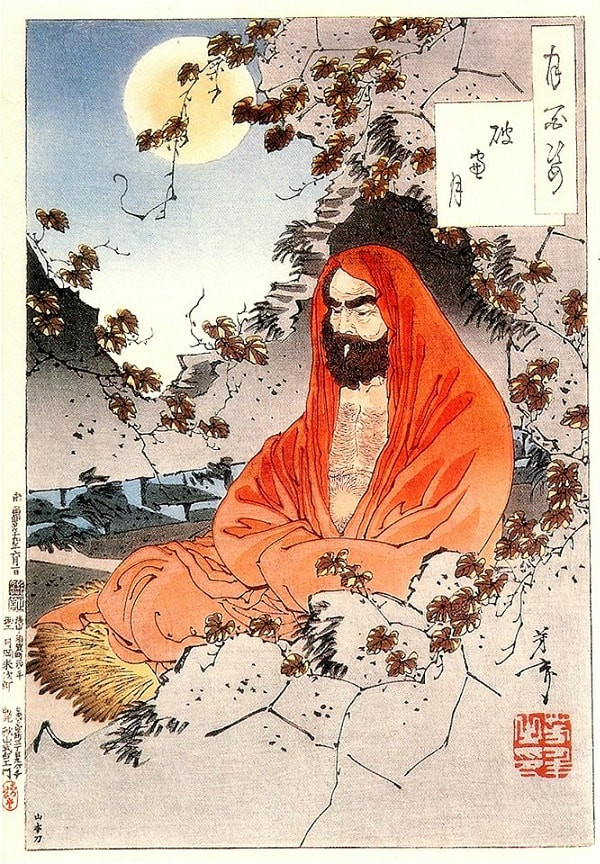 Bồ Đề Đạt Ma bị teo tay và chân