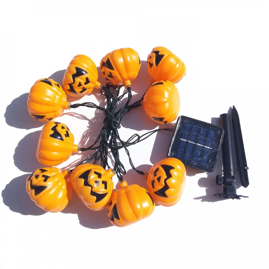 Dây đèn led bí ngô trang trí Halloween GV-PHSL-3