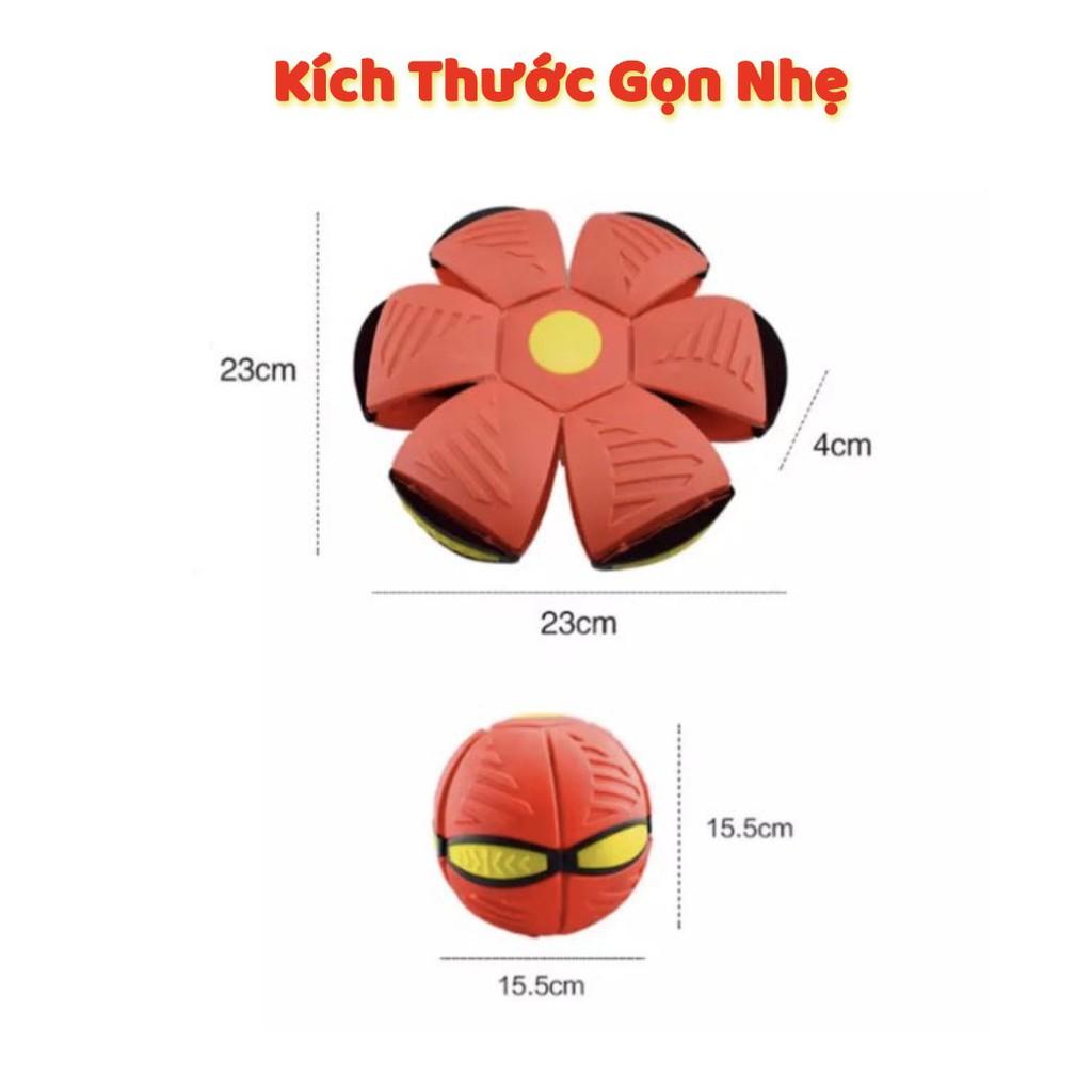 BÓNG ĐÁ KHÔNG CẦN BƠM HƠI XẾP GỌN FOOTBALL KIDS USA CÓ ĐÈN LED