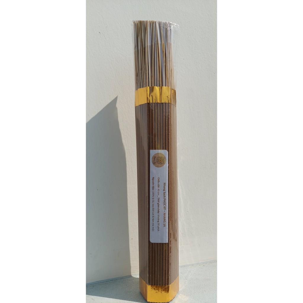 SẢN PHẨM MỚI _ 215 cây NHANG SẢ THẢO MỘC 4 Tấc_Nhang Sạch làm từ LÁ SẢ _mùi hương lá sả khô tự nhiên